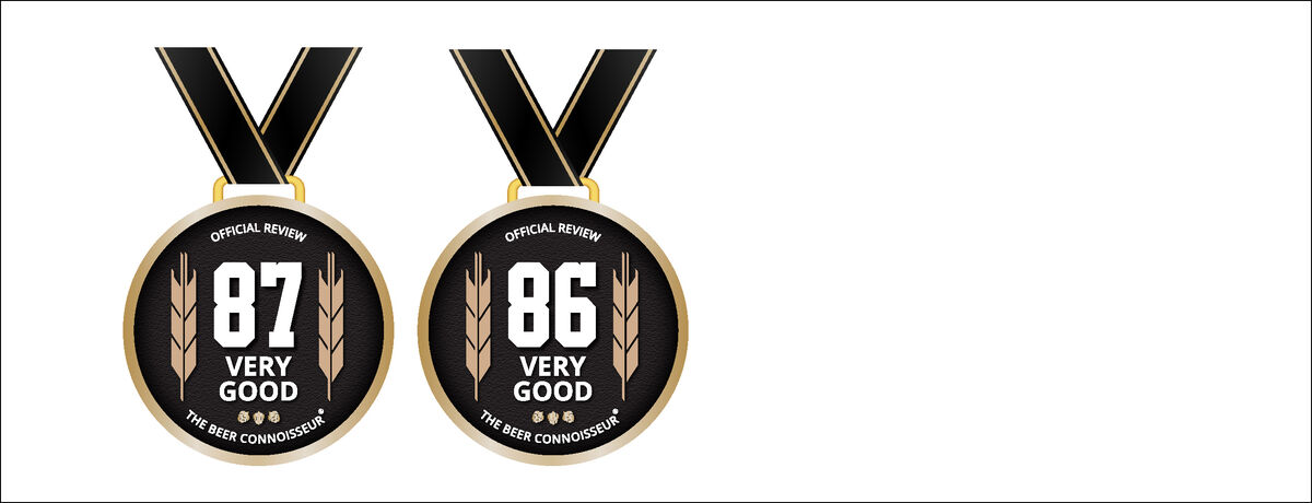 The Beer Connoisseur's Ratings Medals with Ribbons #2