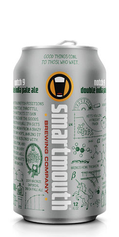 Smartmouth Beer Notch 9 Double IPA