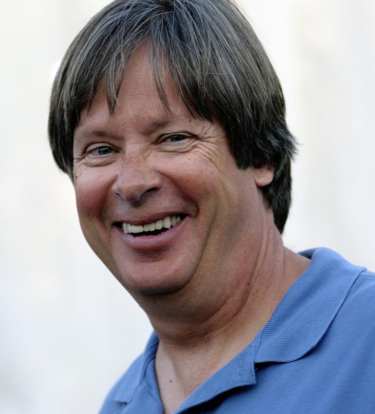 dave barry, author, humorist and beer fan, smiling broadly